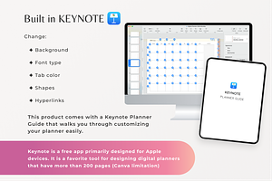 PLR Digital Planner 2025, Keynote