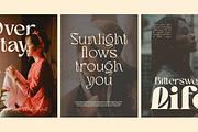 Anthy - 5 Display Family, a Serif Font by Dharmas Foundry (Thumbnail 4 of 17)