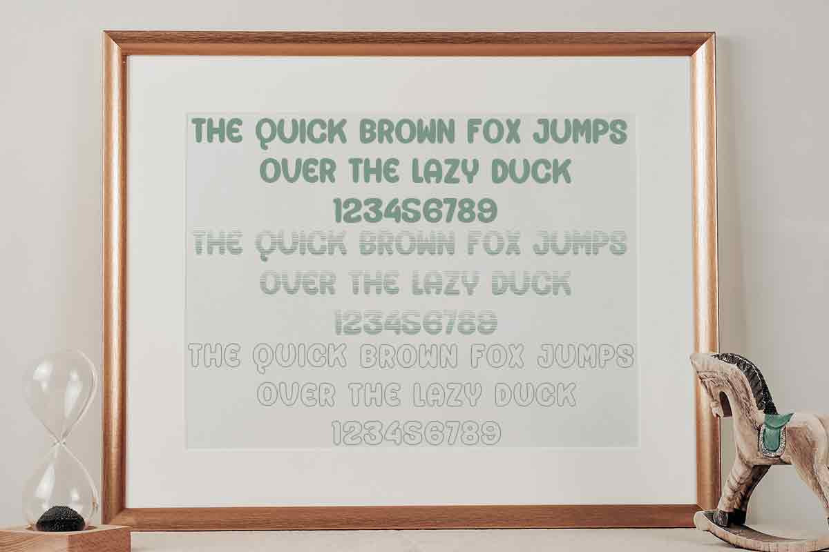 My Boys My Boss, a Slab Serif Font by Bramcreative (Photo 4 of 10)
