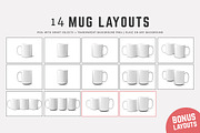 11 oz & 15 oz Mug Mockups (PSDs), a Cups & Container Mockup by Ultimate Mockups (Thumbnail 2 of 11)