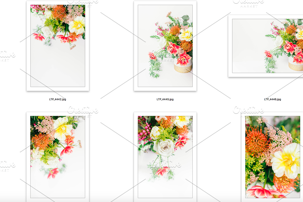 Colorful Floral Stock Photo Bundle, a Print Template by Ledia Tashi Designs (Photo 3 of 4)