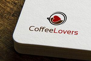 Coffee Lovers Logo Template, a Branding & Logo Template by mesuka