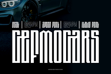 Cefmocars - Racing Font