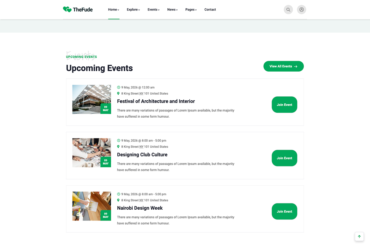 Crowdfunding & Charity WordPress, a WordPress Template by UInstrument (Photo 8 of 10)