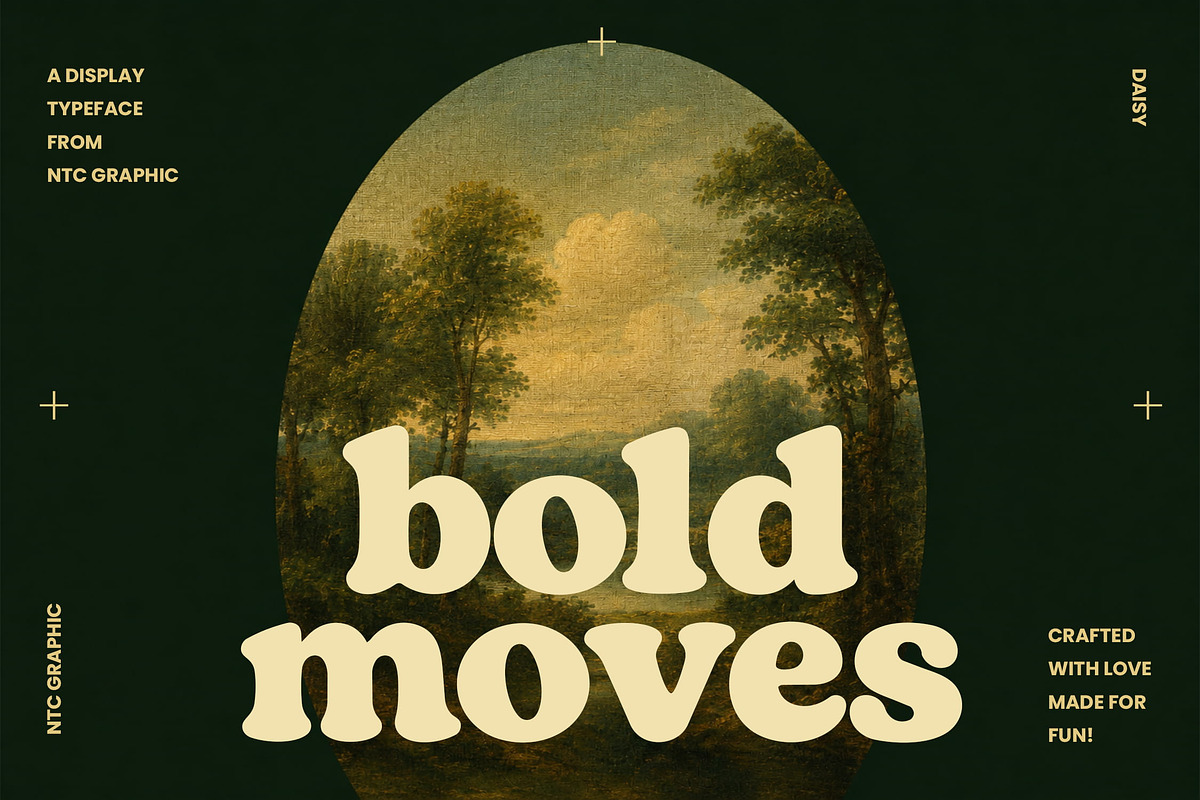 Brackenly - Retro Display Font, a Serif Font by NTC Graphic (Photo 2 of 12)
