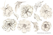 Midnight Blossom, a Background Graphic by HannaStudio (Thumbnail 2 of 10)