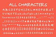 CS Belric – Cute Handwritten Font, a Handwritten Font by Craft Supply Co. (Thumbnail 8 of 8)