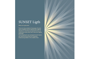 Bright sun rays background. Sunshine