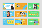 Online Shopping Google Slides, a Presentation Template by Flat Icons (Thumbnail 6 of 7)