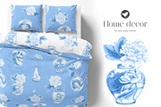 Chinese porcelain, a Pattern Graphic by Kate Demyanovska (Thumbnail 8 of 18)
