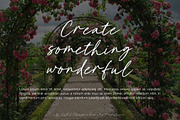 Melluvo | A Script Handwriting Font, a Script Font by Everyday Perfection (Thumbnail 5 of 5)