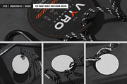 Round Paracord Carabiner Tag Mockup, an Advertising Mockup by SD Mockup (Thumbnail 4 of 4)
