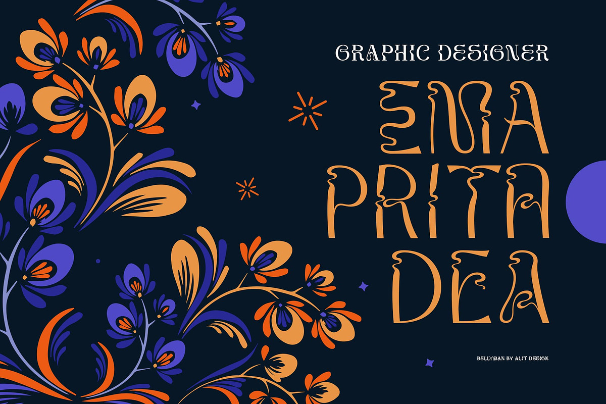 Bellyman Typeface, a Sans Serif Font by alit design (Photo 8 of 15)