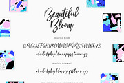 Beautiful Bloom Typeface, a Script Font by Mats-Peter Forss (Thumbnail 8 of 8)