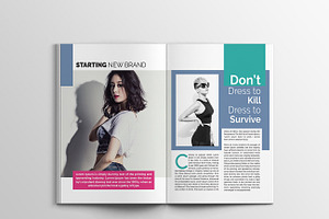 Alex Fashion Magazine Template