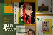 Sunflower - Social Media Bundle, a Social Media Template by Dirtytemp Studio (Thumbnail 15 of 15)