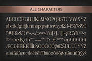 Delcy Vintage, a Serif Font by Craft Supply Co. (Thumbnail 3 of 8)