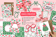 Xmas Creator vector set, an Object Graphic by Alenkakarabanova (Thumbnail 1 of 7)