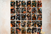 Vintage Dark Halloween Digital Paper, a Seasonal Illustration by ThatsDesignArt (Thumbnail 13 of 16)