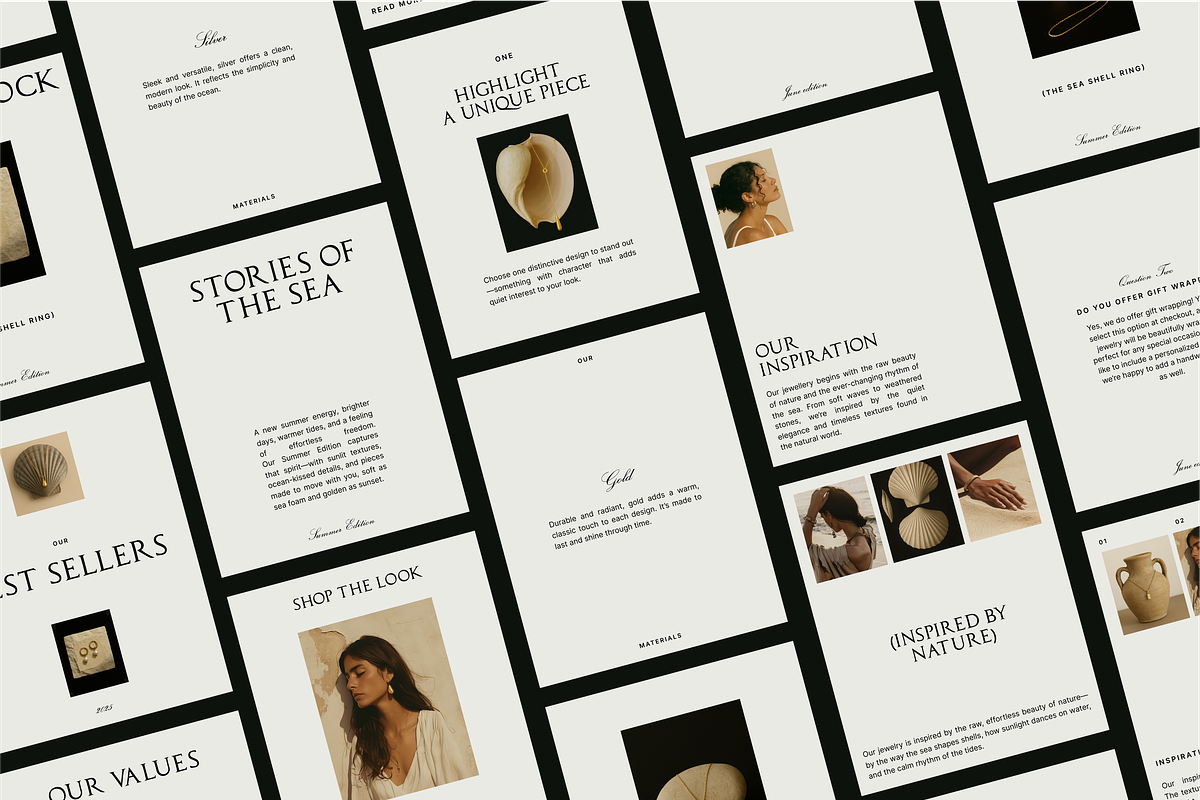 50 Elegant Instagram Templates Canva, a Templates & Theme by CremayPomdaStudio (Photo 8 of 8)