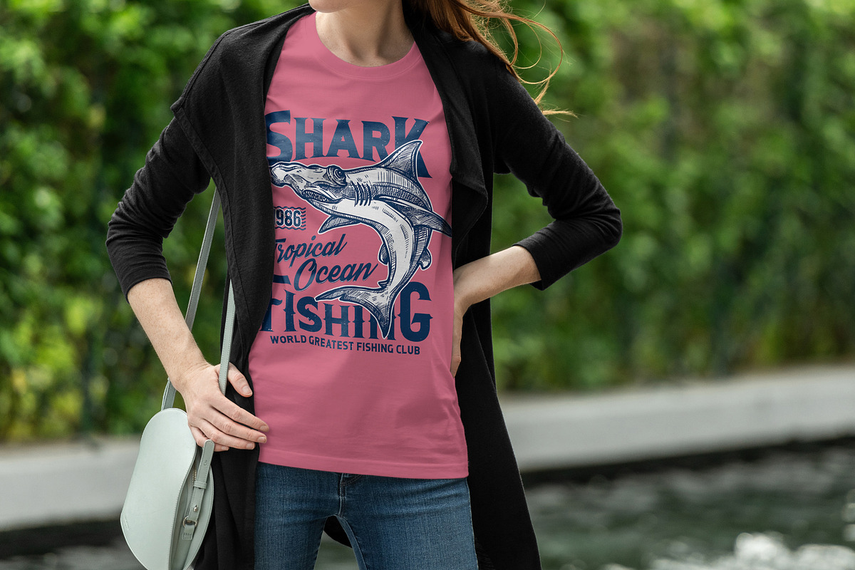 Fishing Club digital shirt design, a Graphic by Vector Portal (Photo 4 of 5)