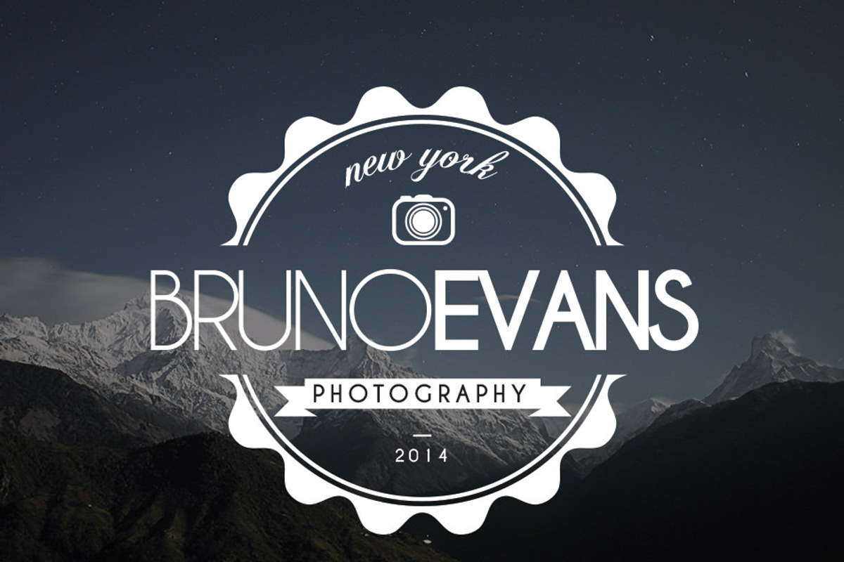 Premium Photography Hipster Logo, a Branding & Logo Template by SweetShutterStyle (Photo 1 of 5)