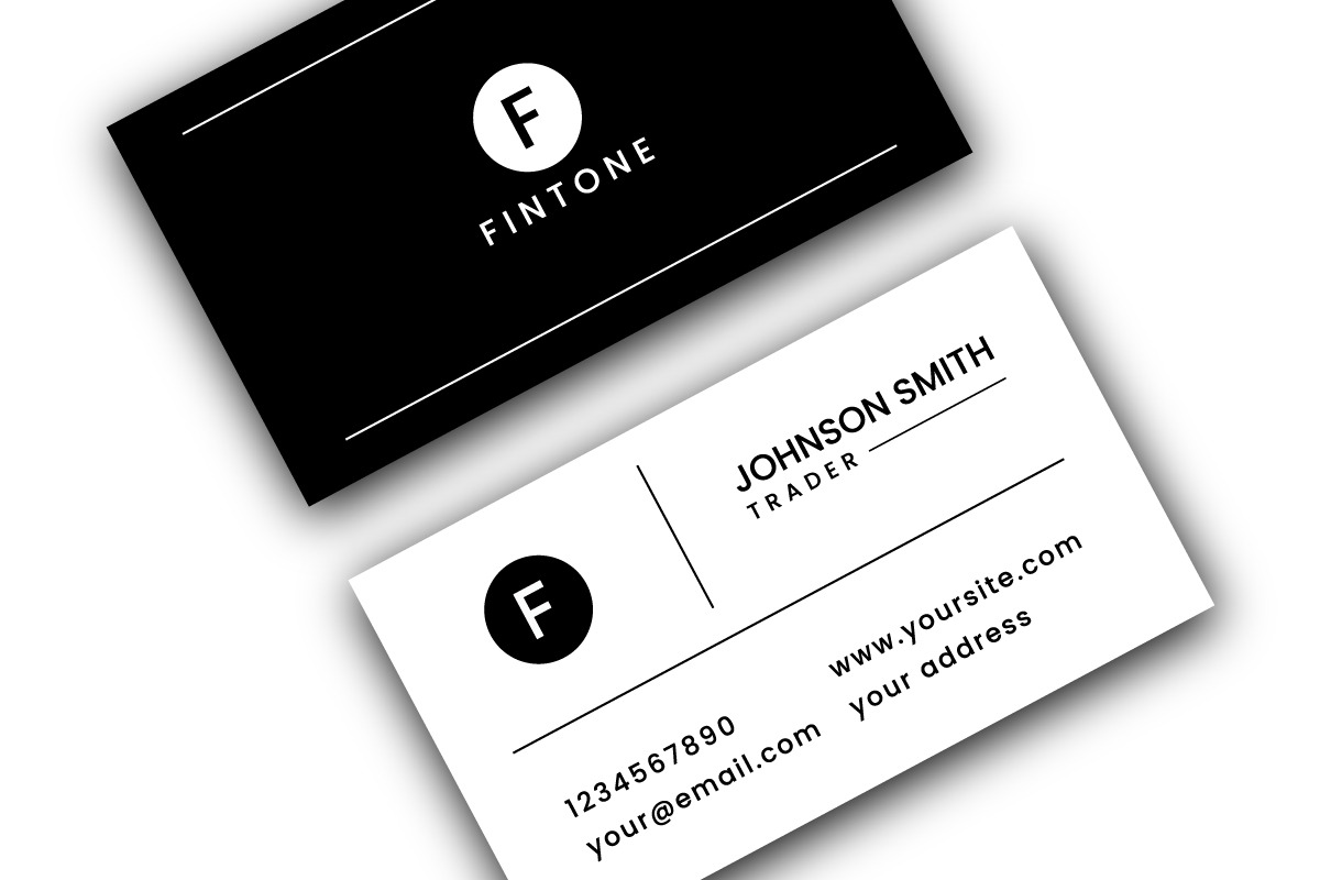 Fully Editable Minimal Business Card, a Business Card Template by Your Choice Art (Photo 2 of 2)