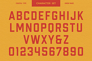 Unite - Vintage Geometric Font, a Sans Serif Font by Luna Shop (Thumbnail 6 of 6)