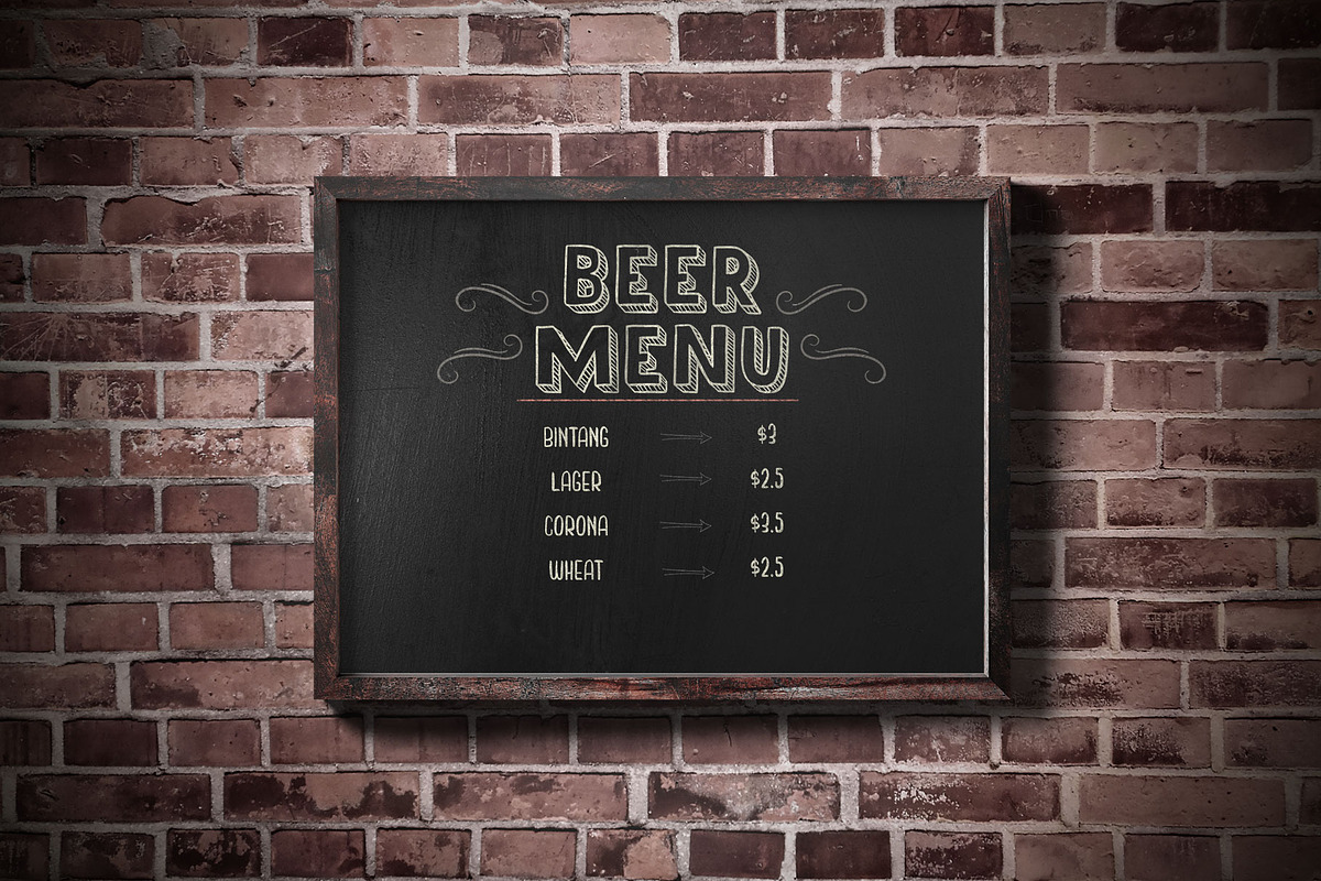 Chalk and Friend, a Font by alit design (Photo 8 of 18)