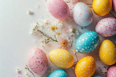 Pastel Eggs Easter Bunny image, a Holiday Photo by ComfortQ