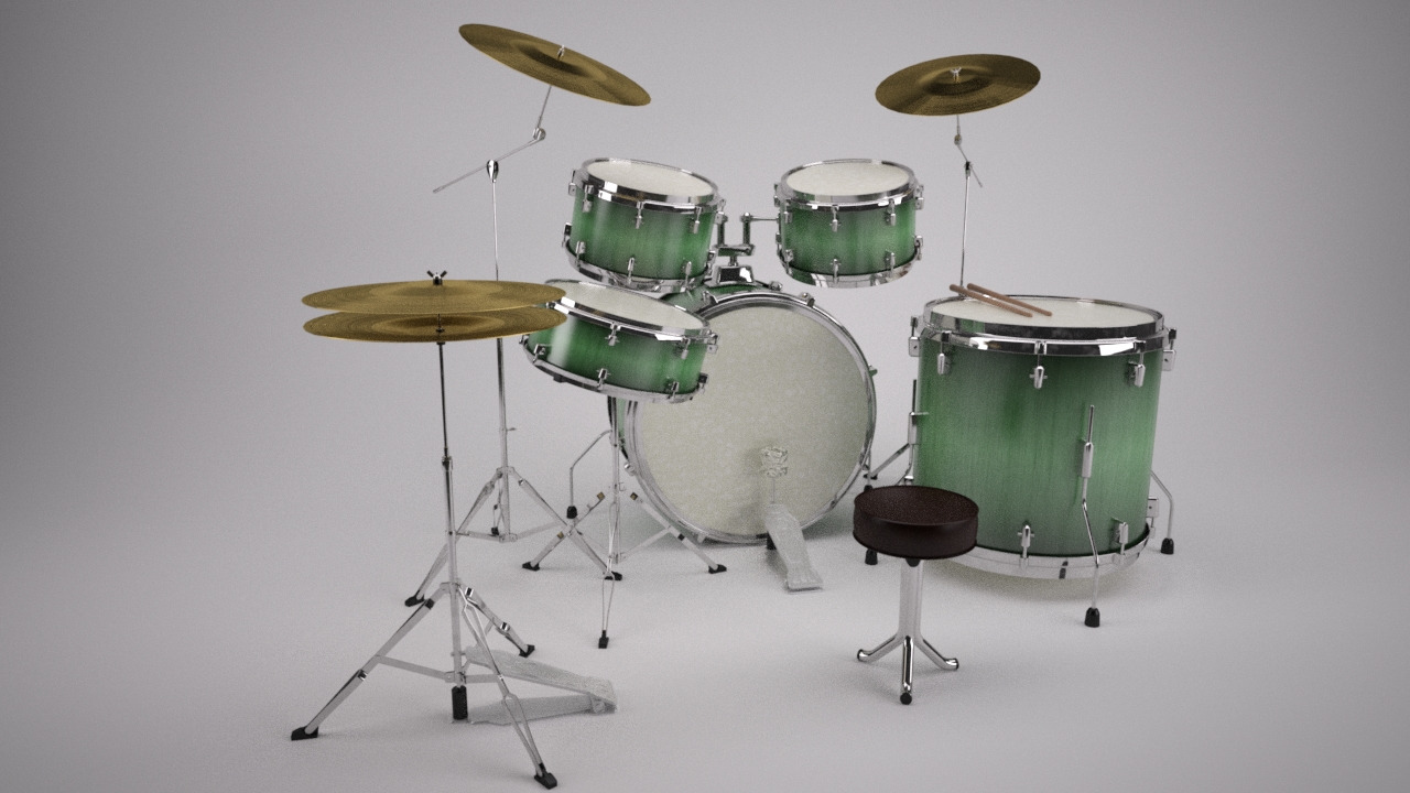 Drum Kit by Kjpargeterimages | Creative Market