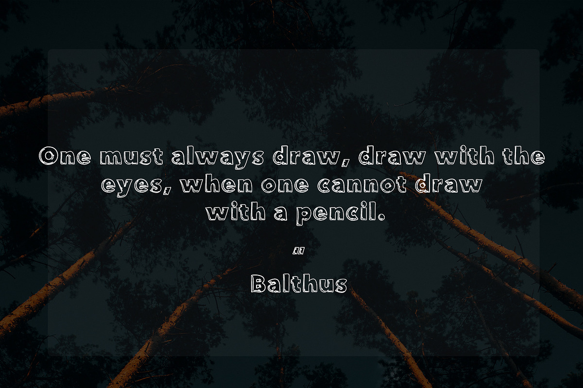 Blueprint-Graffittis Font, a Handwritten Font by Character (Photo 3 of 3)