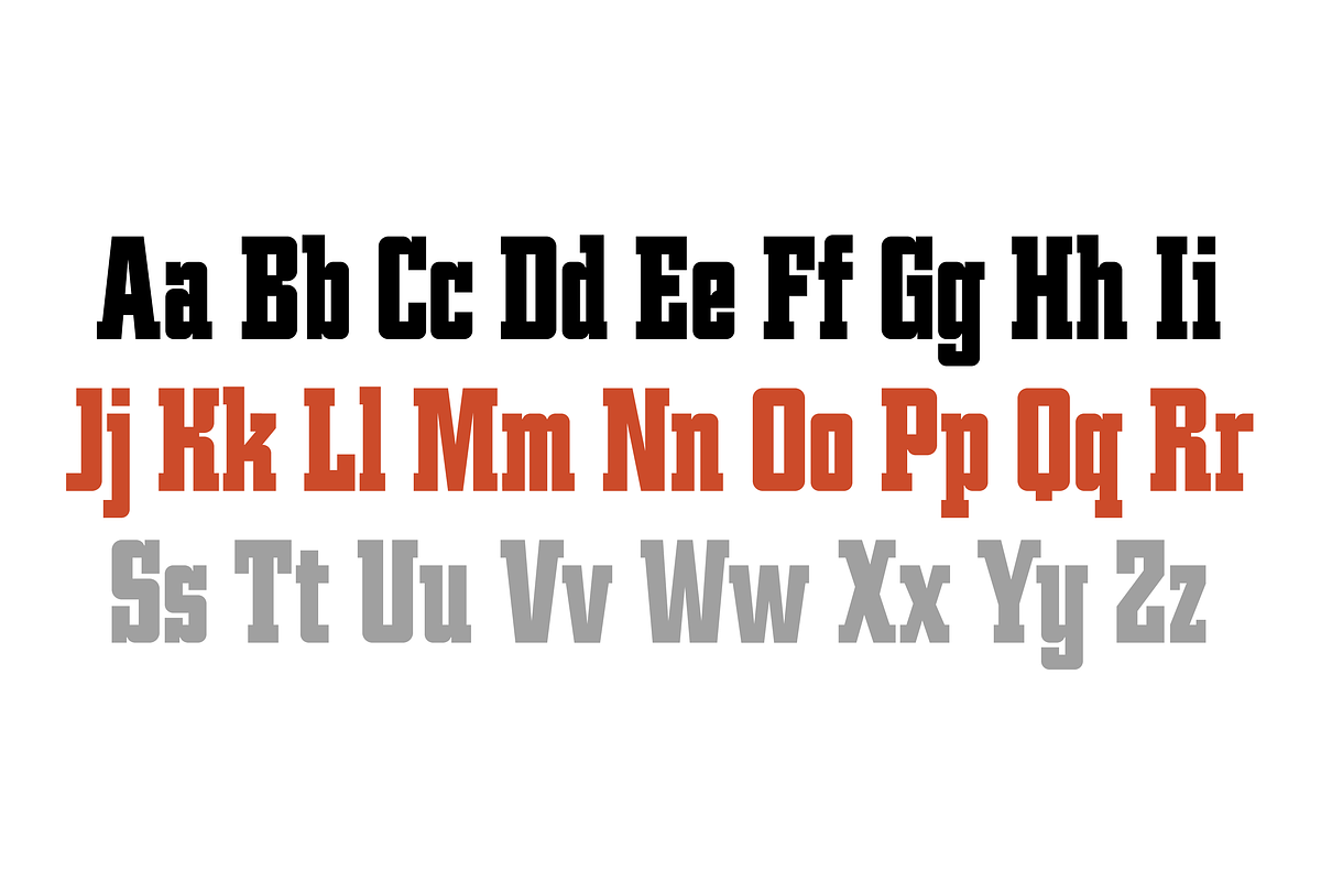 Atletico slab serif (3 fonts), a Slab Serif Font by SelfBuild Type (Photo 3 of 16)