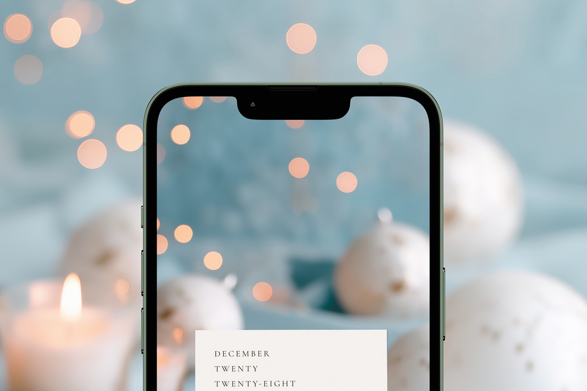 5x7 In Christmas Invitation Mockup, an Advertising Mockup by Serenefeeling (Photo 6 of 7)