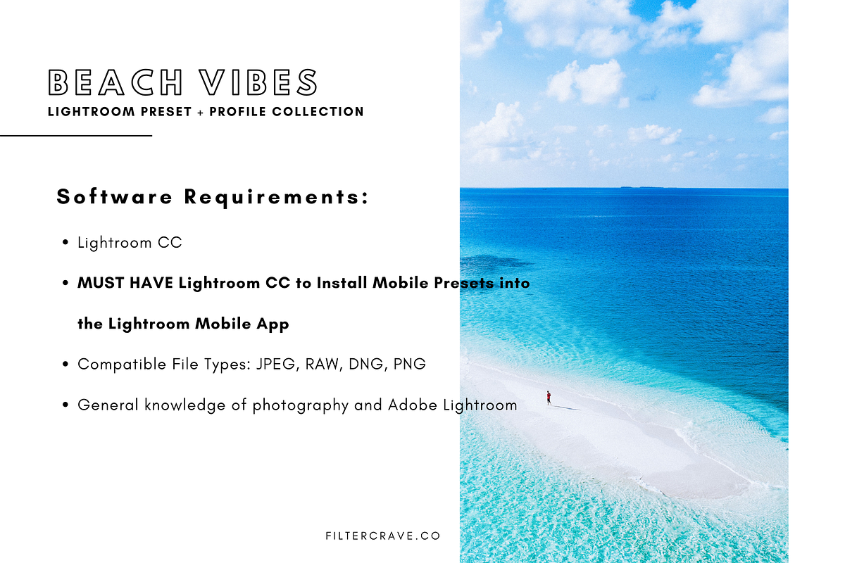 Beach Vibes Mobile Lightroom Presets, an Action Add-On by Filtercrave (Photo 9 of 11)