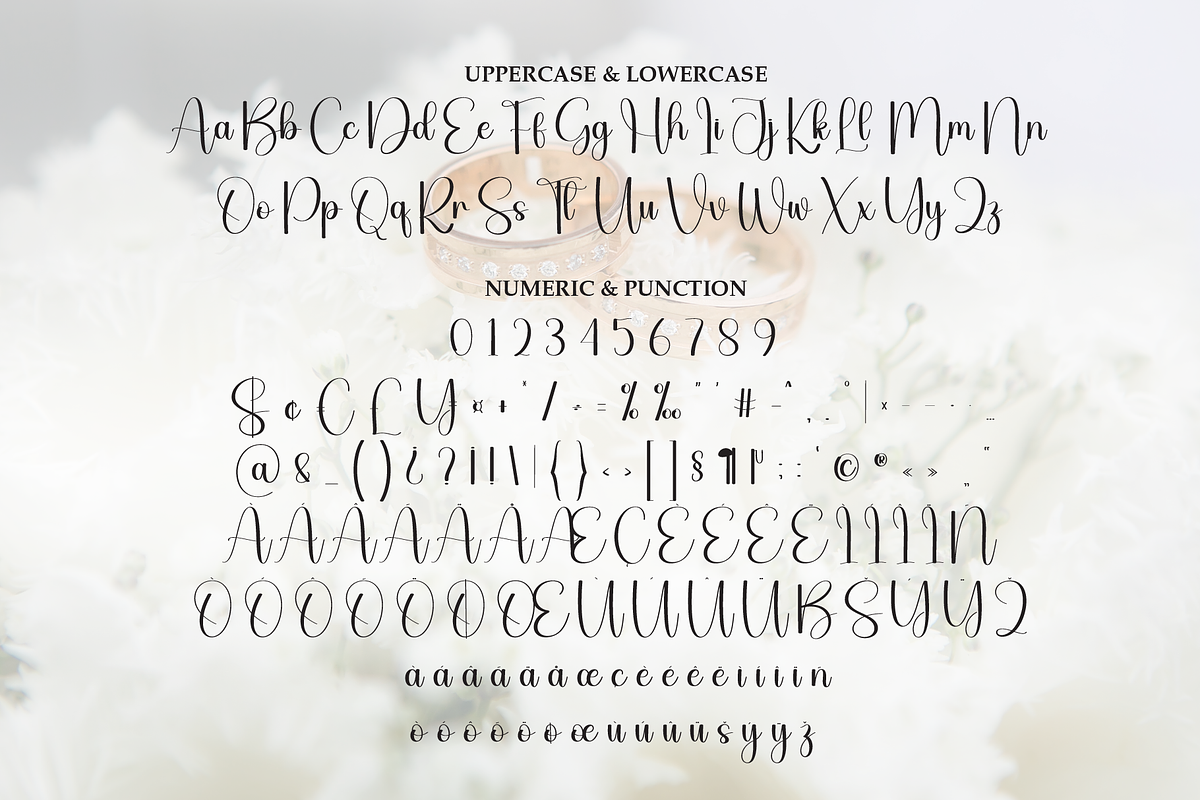 Wedding | Script Font, a Handwritten Font by Scratchones (Photo 7 of 9)
