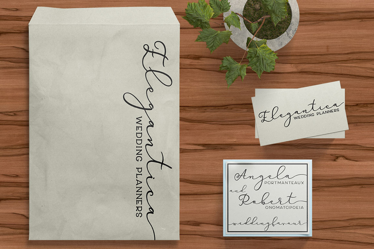 Virga - connecting script font preview 6