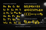 Nodhern Handwritten Font, a Handwritten Font by Maulana Creative (Thumbnail 7 of 7)