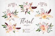 Bohemian watercolor collection II, a Texture Illustration by Peace ART (Thumbnail 4 of 7)