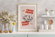 Summer Fruits Poster Builder, an Object Graphic by KetteCreate (Thumbnail 2 of 17)