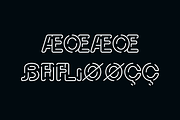 Neon Sepat - Light Party Font, a Sans Serif Font by QR Design Studio (Thumbnail 2 of 10)