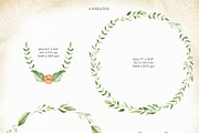 Watercolor woodland animals set, an Animal Illustration by OrangePeafowlArt (Thumbnail 5 of 14)