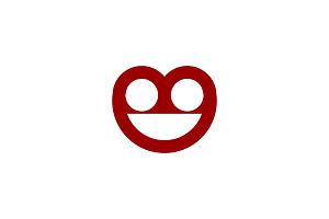 Funny love icon logo design., a Branding & Logo Template by xcoolee