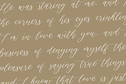 Silverweed - Calligraphy Script Font, a Script Font by Balpirick Studio (Thumbnail 5 of 7)