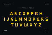Donuz - Futuristic Display Typeface, a Sans Serif Font by gitasetstudio (Thumbnail 3 of 6)