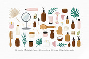 Beauty and make up vector art kit, an Object Illustration by harmonia_green_art (Thumbnail 2 of 14)