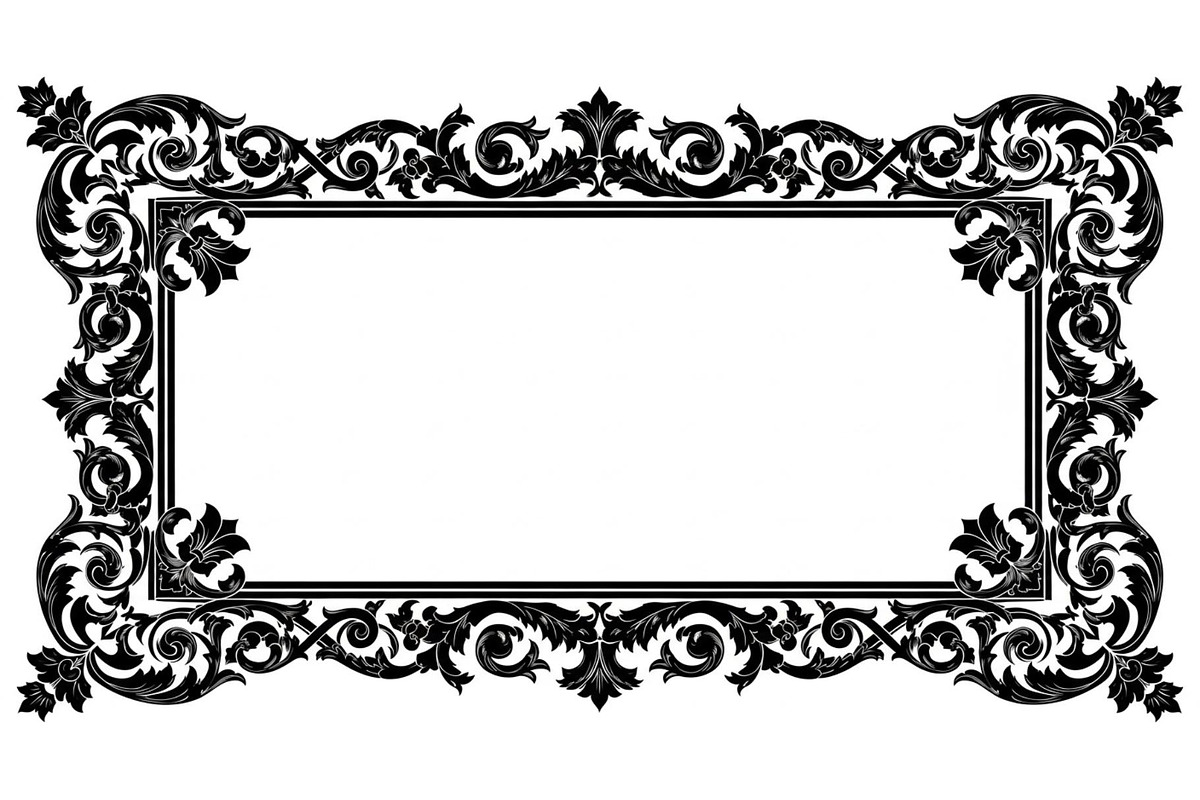 Ornamental Vintage Frame Border Bund, an Illustration by Creativeshirt (Photo 16 of 31)