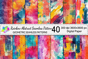 Rainbow Abstract Seamless Pattern, a Pattern Graphic by Canvas Craft (Thumbnail 1 of 9)