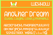 Sleep Tight font, a Font by weknow (Thumbnail 2 of 8)