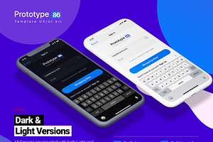 Prototype 86 Template UX/UI Kit